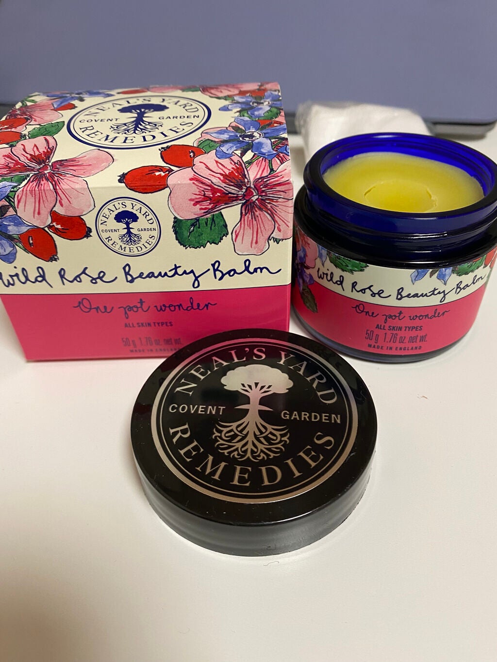 ワイルドローズビューティバーム/ニールズヤード レメディーズ/フェイスバームを使ったクチコミ(1枚目)