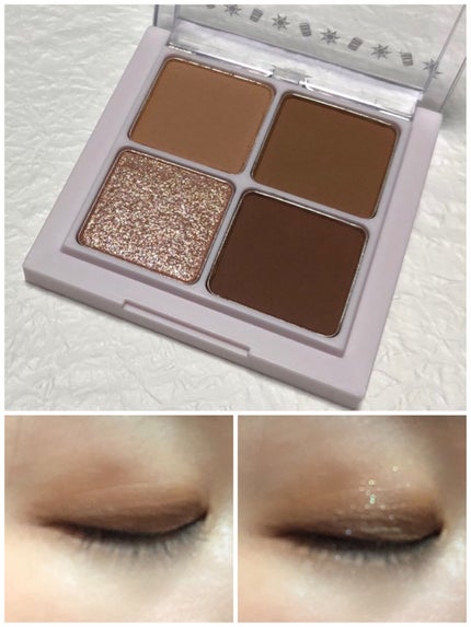 ベターザンアイズ/rom&nd/アイシャドウパレットを使ったクチコミ(3枚目)