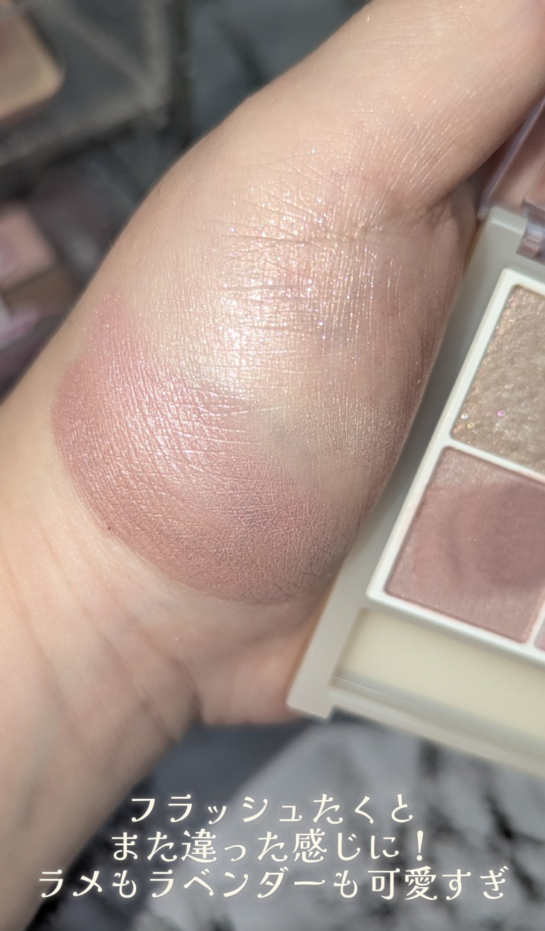 ペールトーンアイシャドウ/CEZANNE/アイシャドウを使ったクチコミ（3枚目）