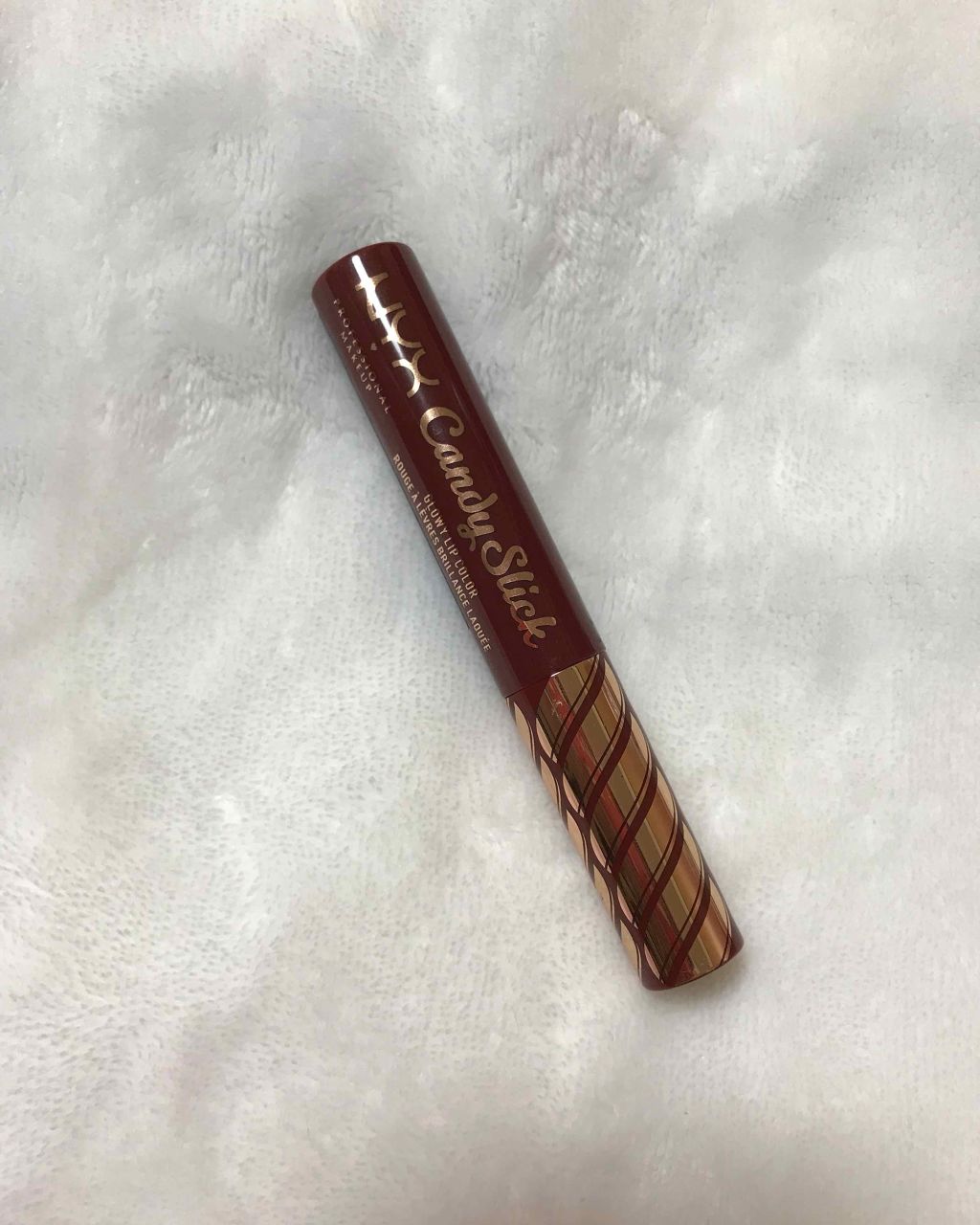 キャンディースリックグローウィーリップカラー/NYX Professional Makeup/口紅を使ったクチコミ（1枚目）