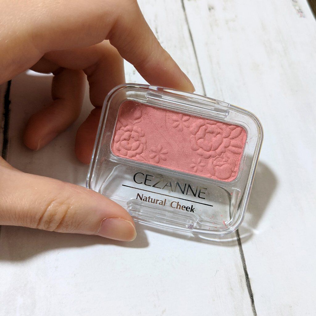 ナチュラル チークN/CEZANNE/パウダーチークを使ったクチコミ（1枚目）