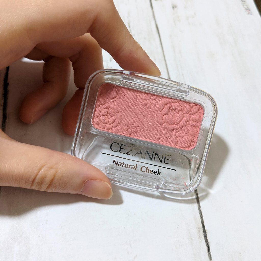 ナチュラル チークN/CEZANNE/パウダーチークを使ったクチコミ(1枚目)