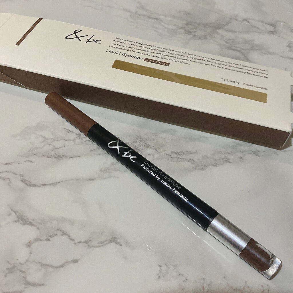 &be リキッドアイブロウ/&be/リキッドアイブロウを使ったクチコミ(1枚目)