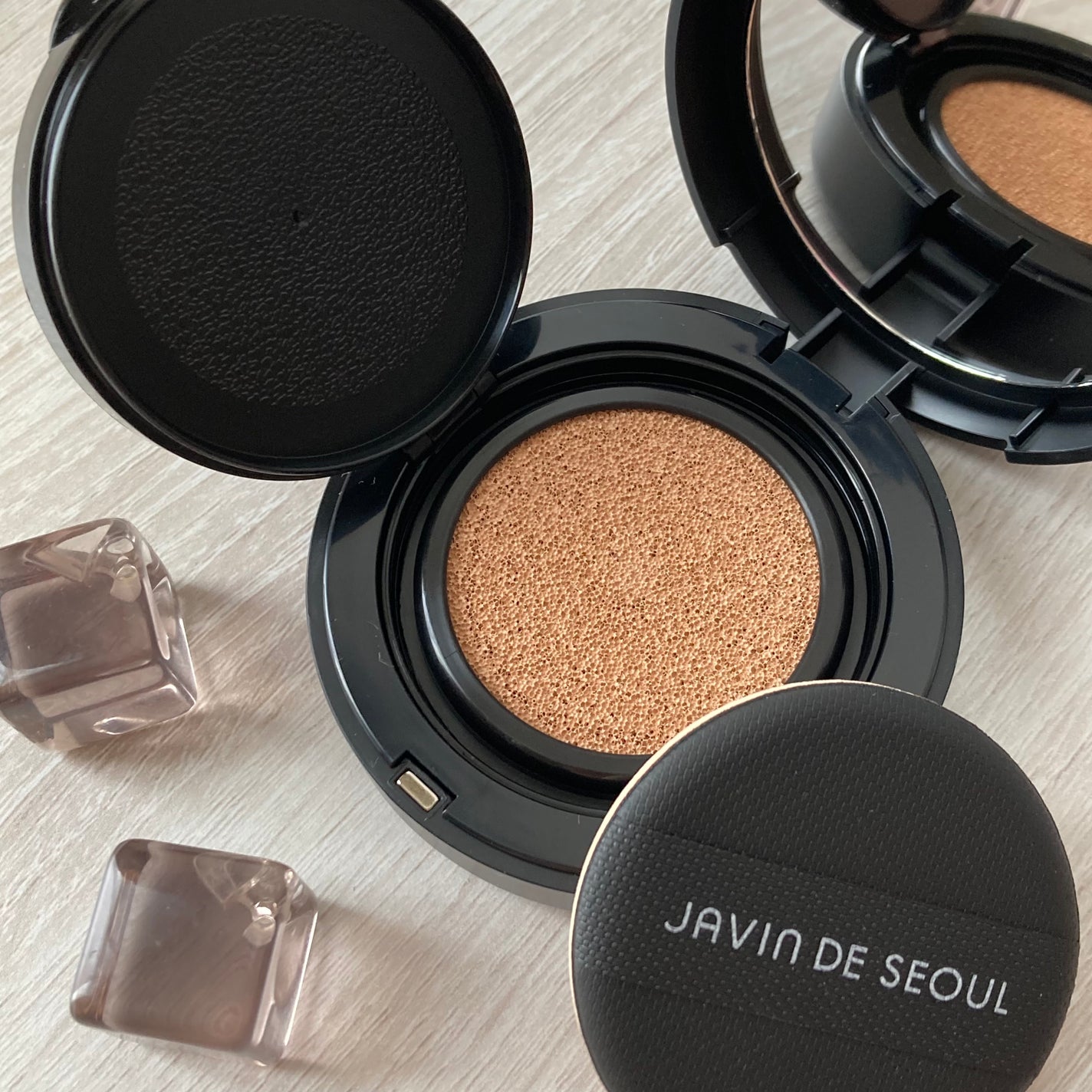 ジャビンドゥソウル ウインクファンデーションパクト/Javin De Seoul/クッションファンデーションを使ったクチコミ(7枚目)
