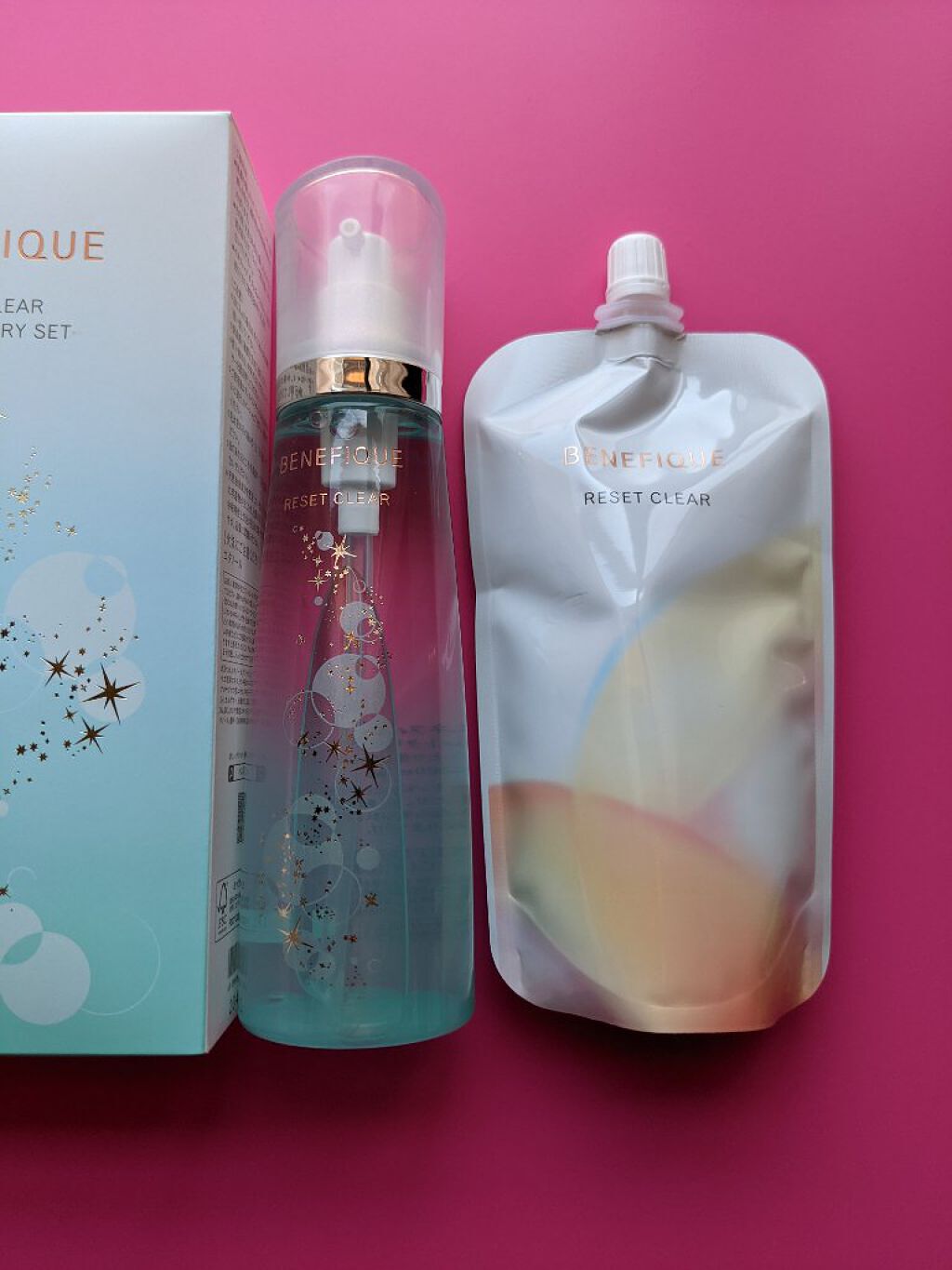 ベネフィーク リセットクリア 150周年 感謝セット/BENEFIQUE/スキンケアキットを使ったクチコミ（2枚目）