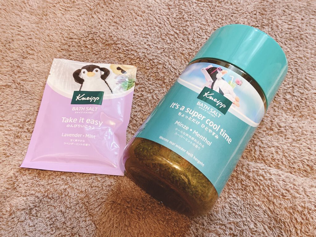 クナイプ バスソルト ライムミントの香り/クナイプ/無機塩系入浴剤を使ったクチコミ（1枚目）