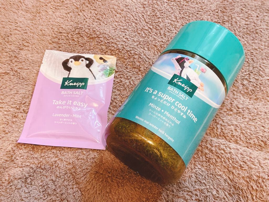 クナイプ バスソルト スーパーミントの香り/クナイプ/無機塩系入浴剤を使ったクチコミ(1枚目)