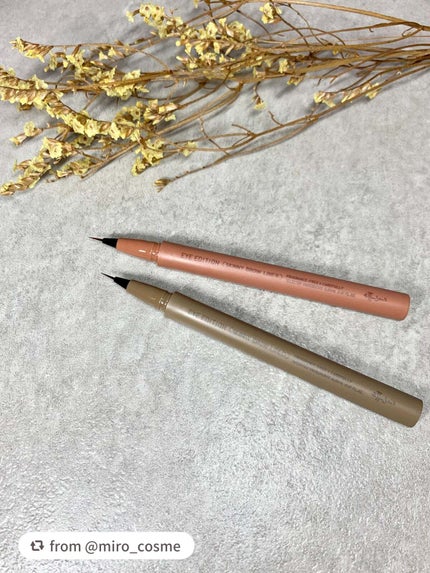 エテュセ アイエディション(スキニーブロウライナー)/ettusais/リキッドアイブロウを使ったクチコミ(5枚目)