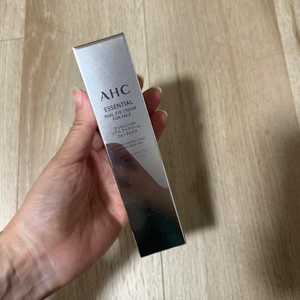 エッセンシャル リアル アイクリーム フォーフェイス/AHC/アイケア・アイクリームを使ったクチコミ(1枚目)