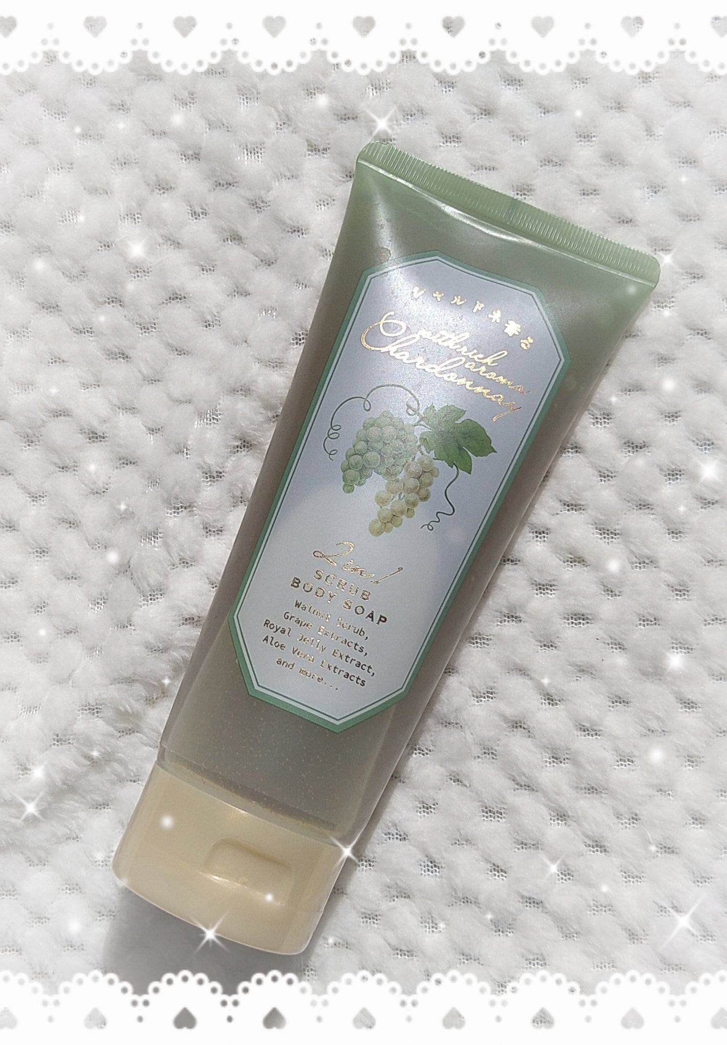 スクラブボディソープ/シャルドネ/ボディソープを使ったクチコミ(1枚目)