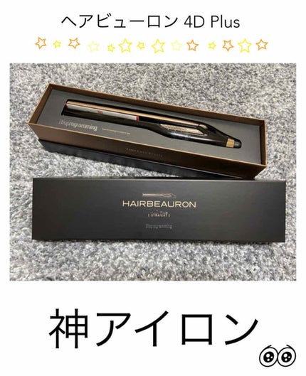 Bioprogramming ストレートヘアアイロン ブラック/ゴールド 4D Bioprogramming ストレートヘアアイロン ブラック/ゴールド 4D