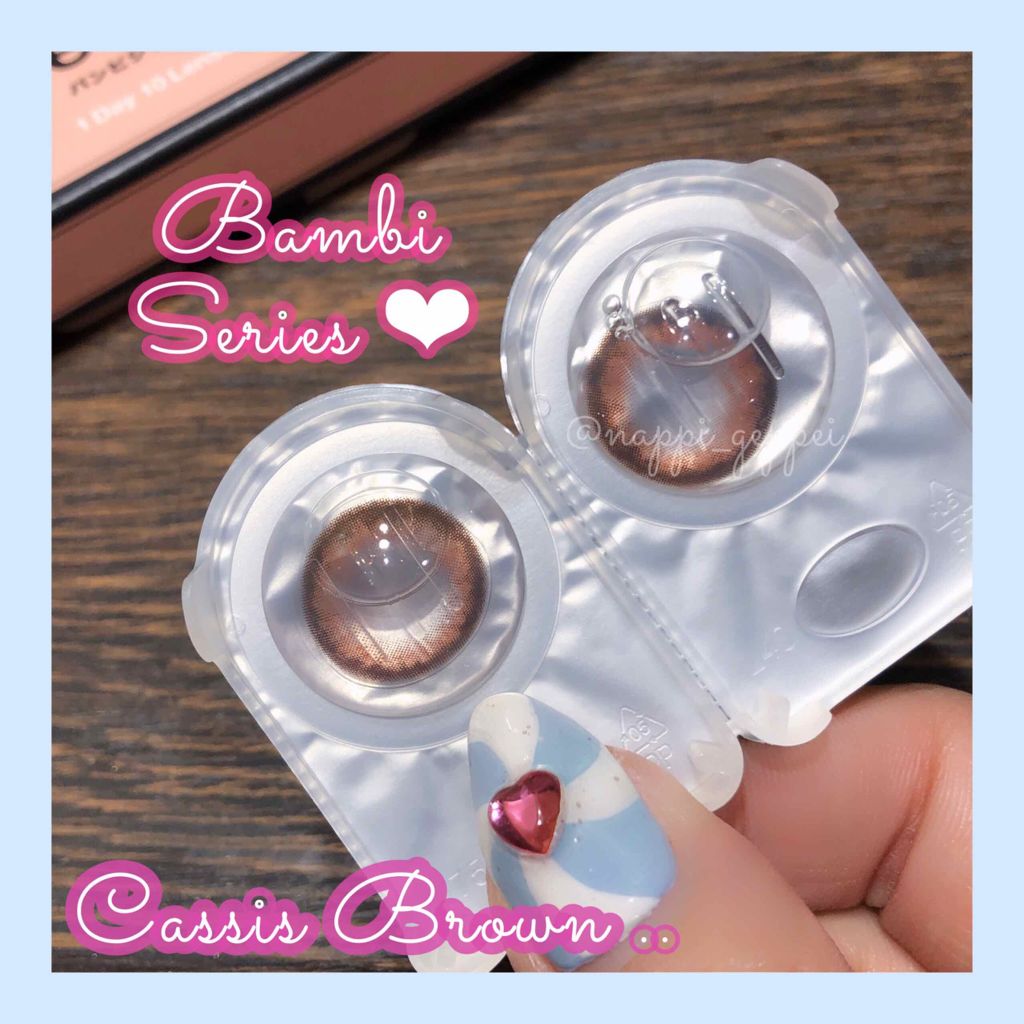 Angelcolor Bambi Series 1day /AngelColor/ワンデー(1DAY)カラコンを使ったクチコミ(1枚目)