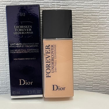 ディオールスキン フォーエヴァー アンダーカバー 012 ポーセリン（生産終了）/Dior/リキッドファンデーションを使ったクチコミ（1枚目）