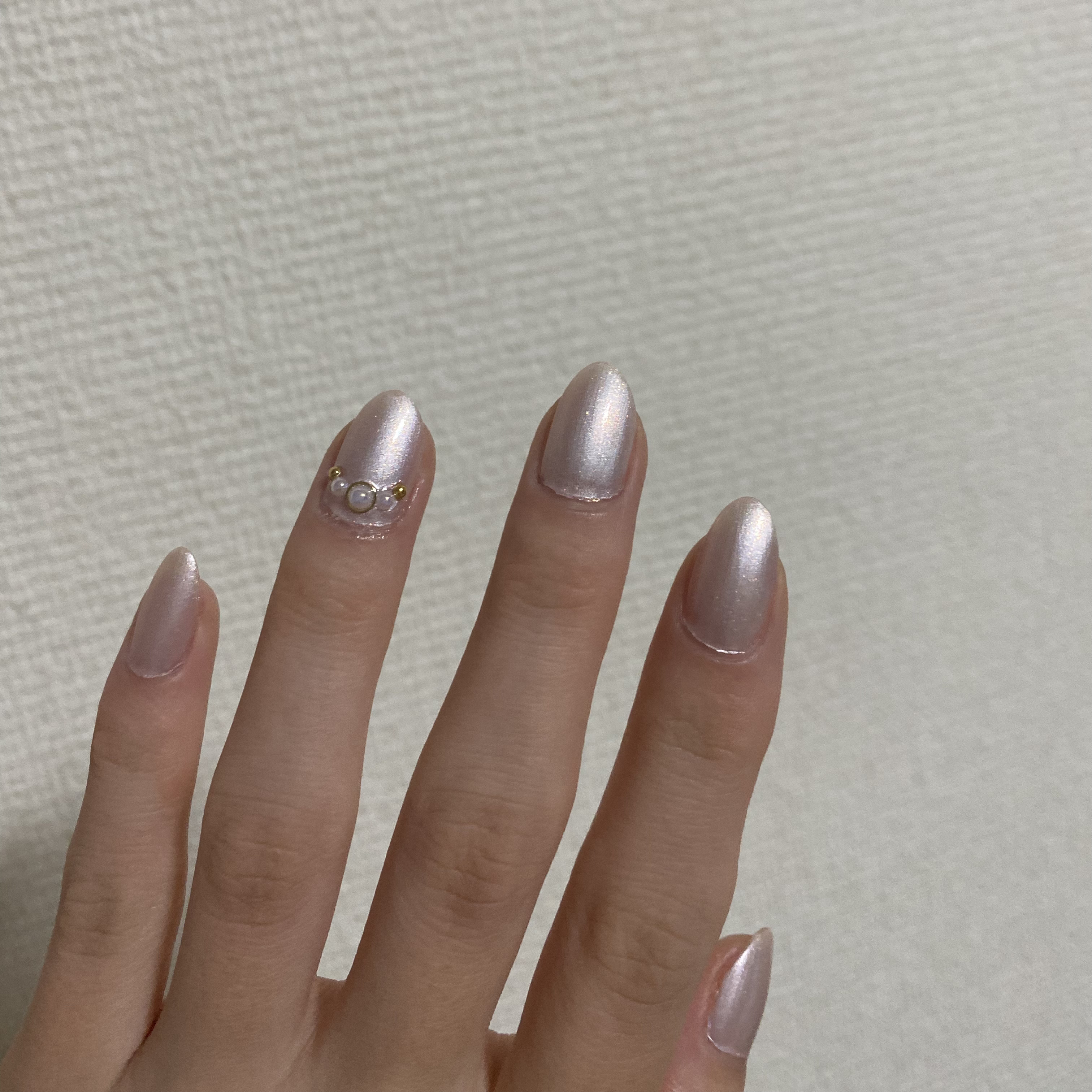 ネイルホリック WT006/ネイルホリック/マニキュアを使ったクチコミ（2枚目）