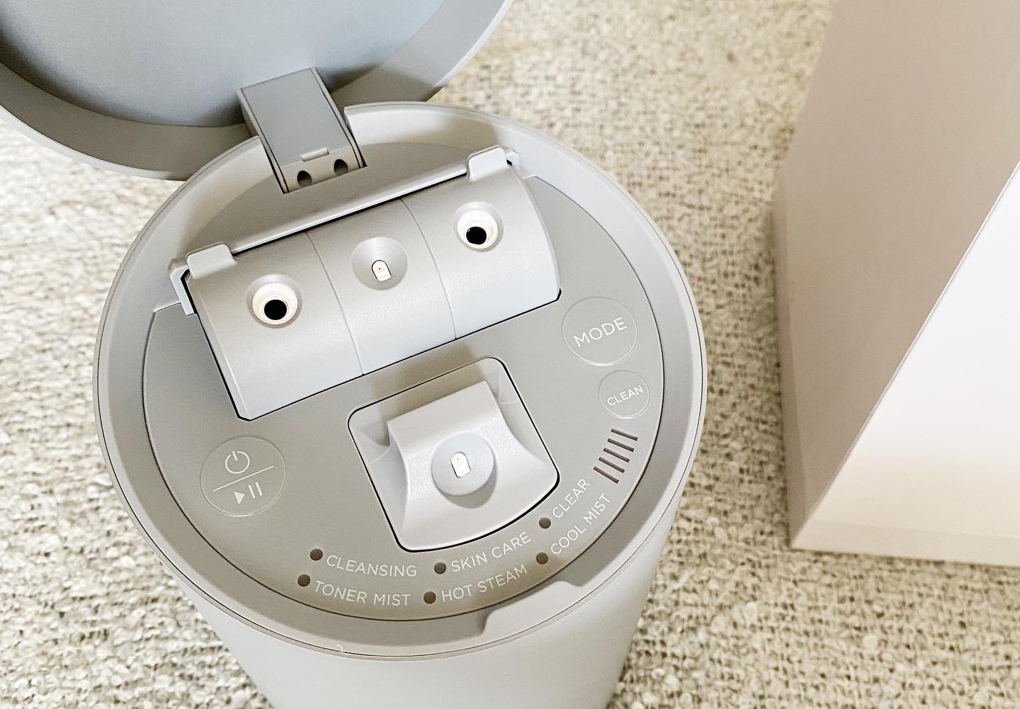 ピュアブライトスチーマー/SALONIA/美顔器・マッサージを使ったクチコミ（2枚目）