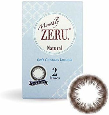 Monthhly ZERU. Natural ダークブラウン