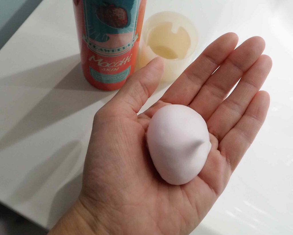 モッチスキン吸着泡洗顔FS(イチゴ)/MoccHi SKIN/泡洗顔を使ったクチコミ(5枚目)