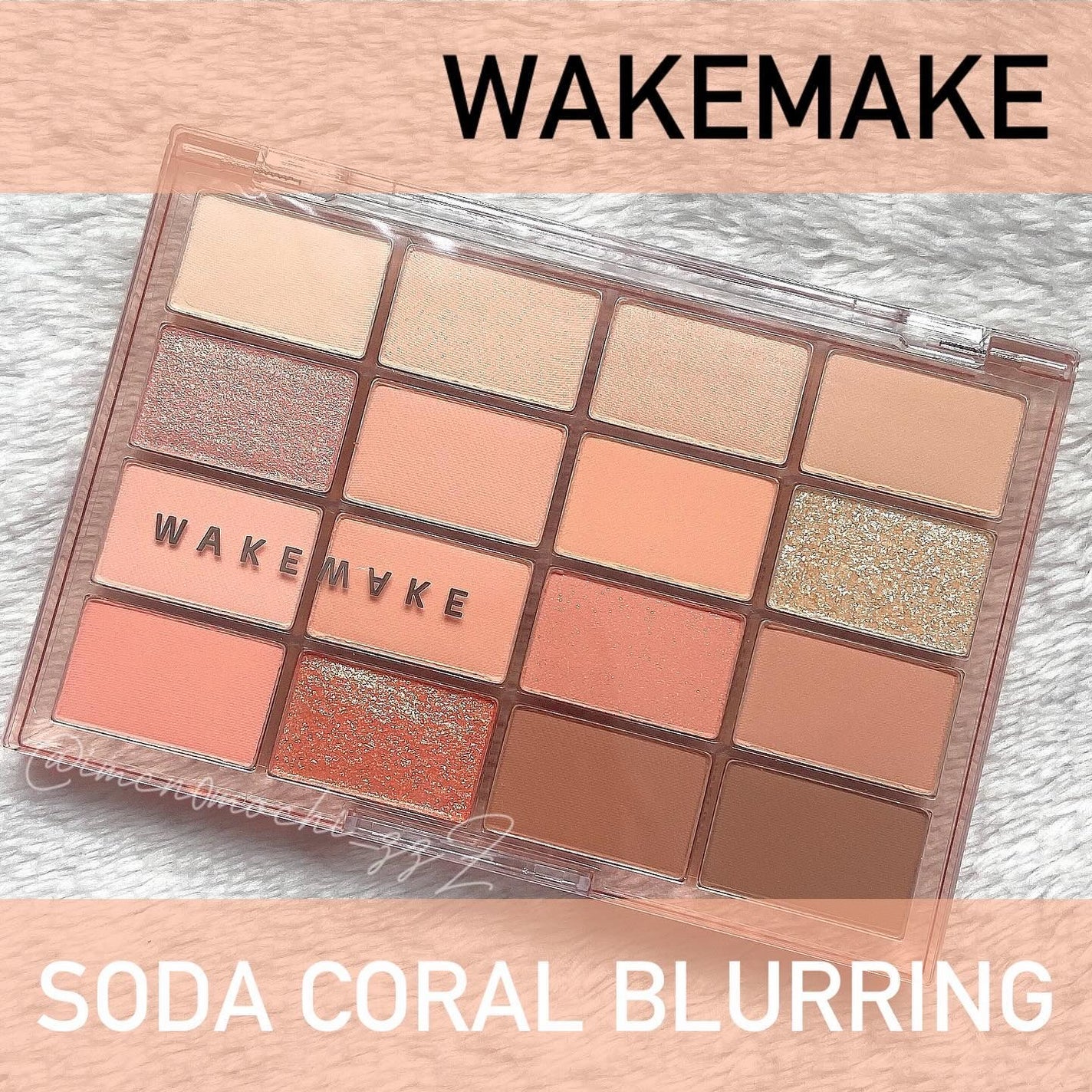 ソフトブラーリングアイパレット/wakemake/アイシャドウパレットを使ったクチコミ(1枚目)