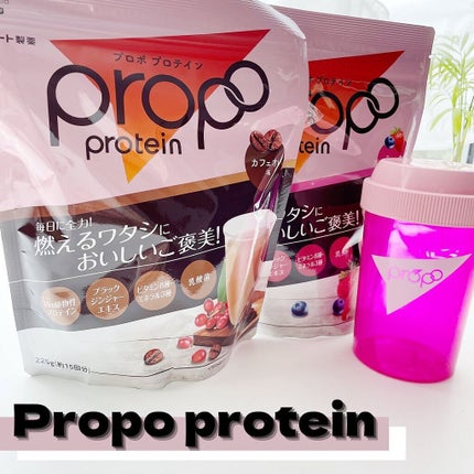 プロポ プロテイン(カフェオレ味)/ロート製薬/その他プロテインを使ったクチコミ(1枚目)