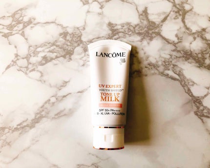 UV エクスペール トーン アップ ローズ/LANCOME/日焼け止め・UVケアを使ったクチコミ(1枚目)