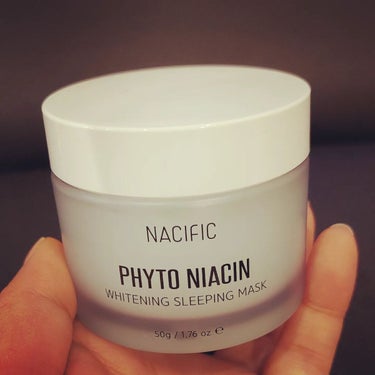 NACIFIC フィトナイアシンホワイトニング スリーピングマスクのクチコミ「NACIFIC PHYTO NIACIN WHITENING SLEEPING MASK 

.....」（1枚目）