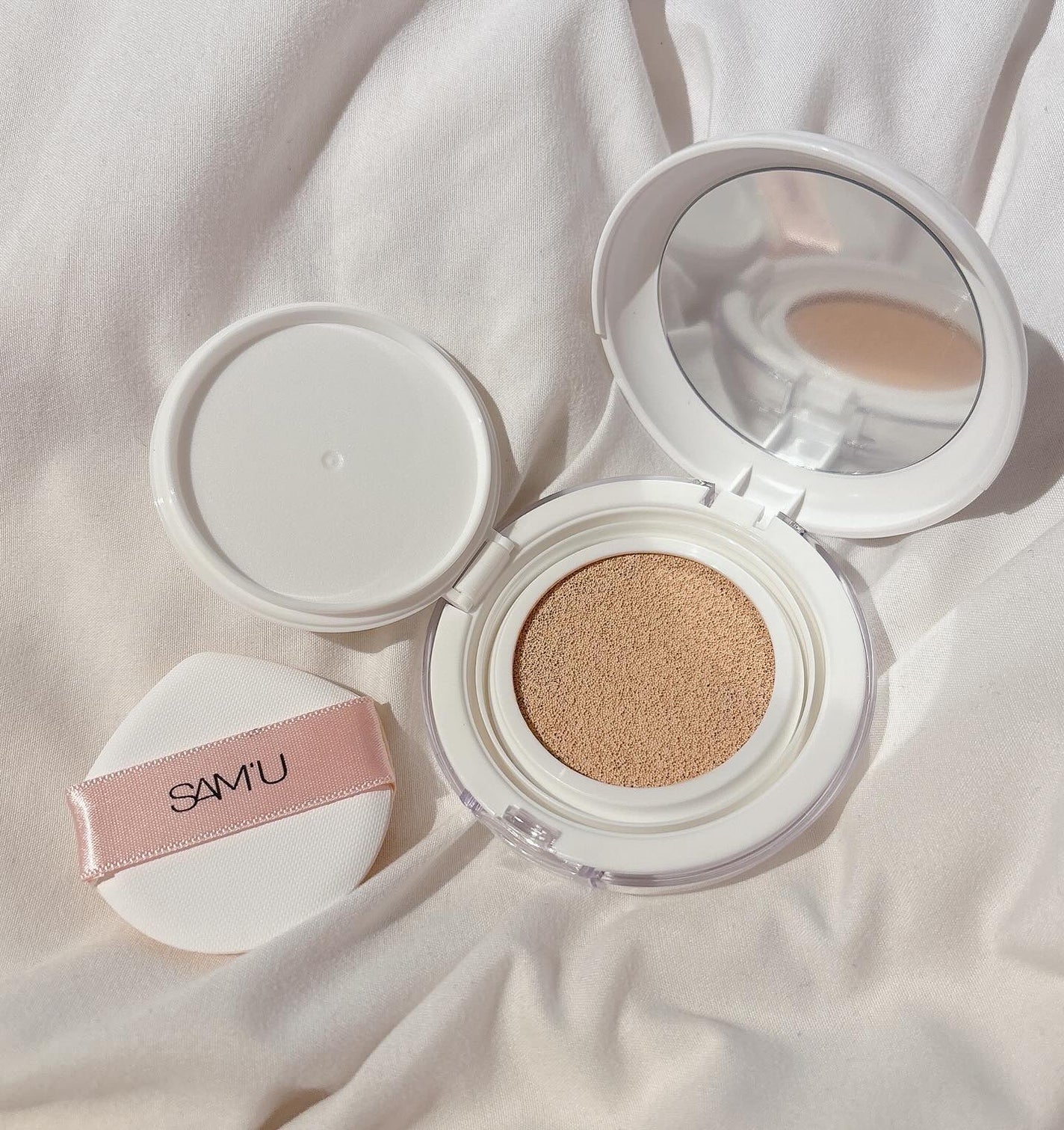 センシティブピュア&ピュアクッション/SAM'U/クッションファンデーションを使ったクチコミ(3枚目)