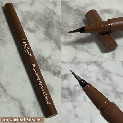 フローレスブロウリキッド/キャンメイク/リキッドアイブロウを使ったクチコミ(5枚目)