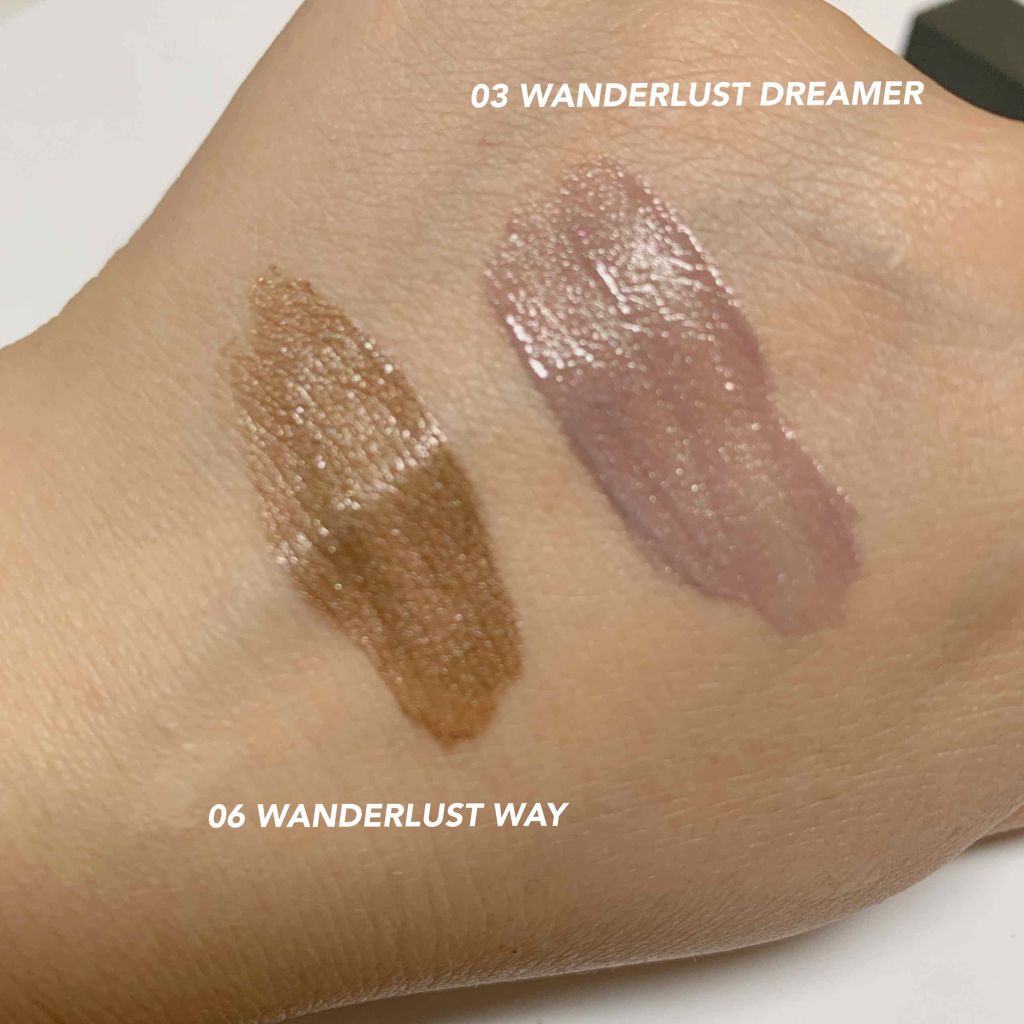 ウイスパーグロスフォーアイ/THREE/リキッドアイシャドウを使ったクチコミ（2枚目）