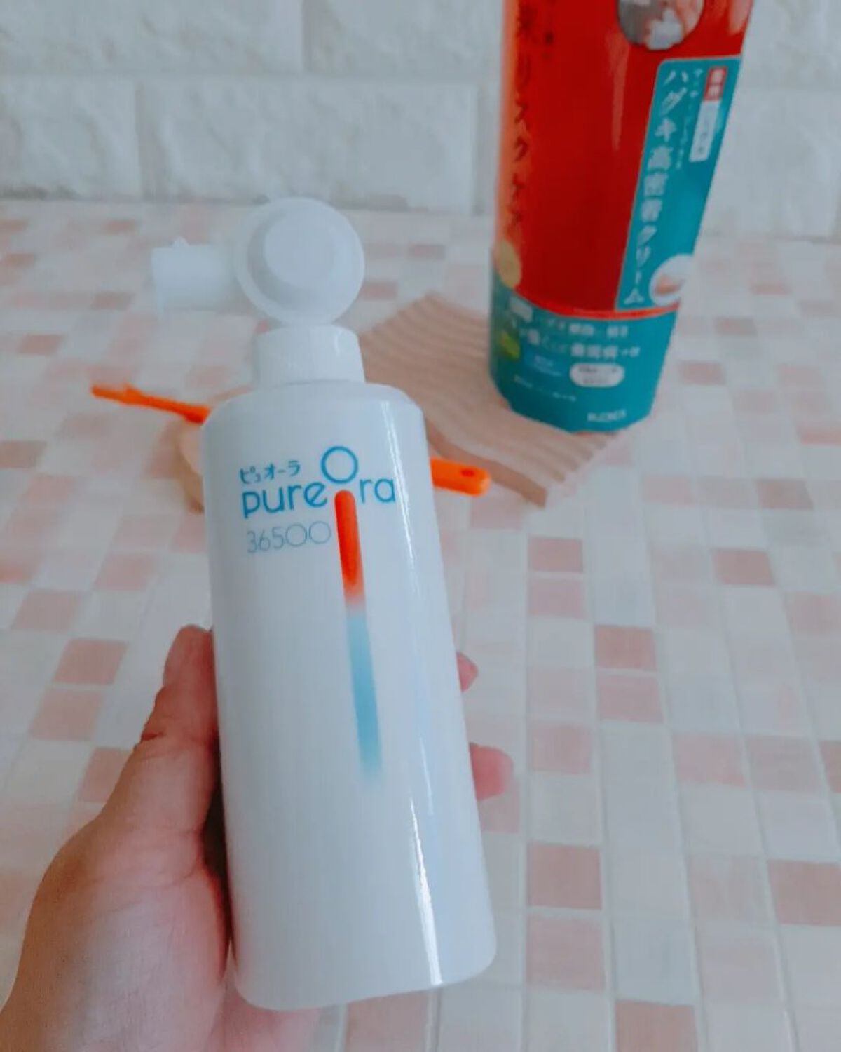 ピュオーラ36500 薬用ハグキ高密着クリームハミガキ/ピュオーラ/歯磨き粉を使ったクチコミ（3枚目）