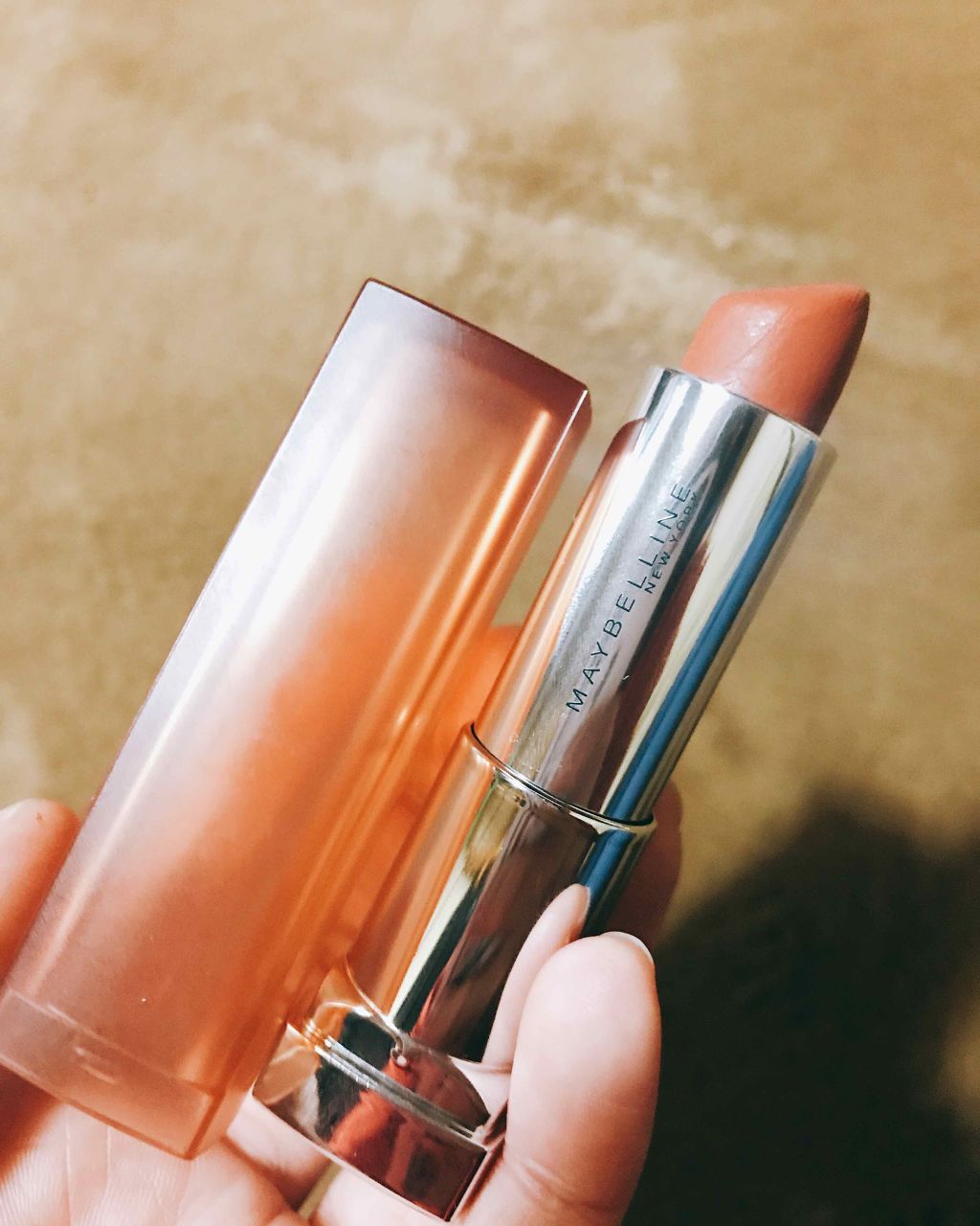 カラーセンセーショナル リップスティック C/MAYBELLINE NEW YORK/口紅を使ったクチコミ（1枚目）