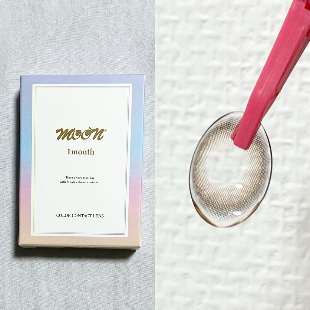 MOON カノアブラウン/カラコンムーン/カラーコンタクトレンズを使ったクチコミ（3枚目）