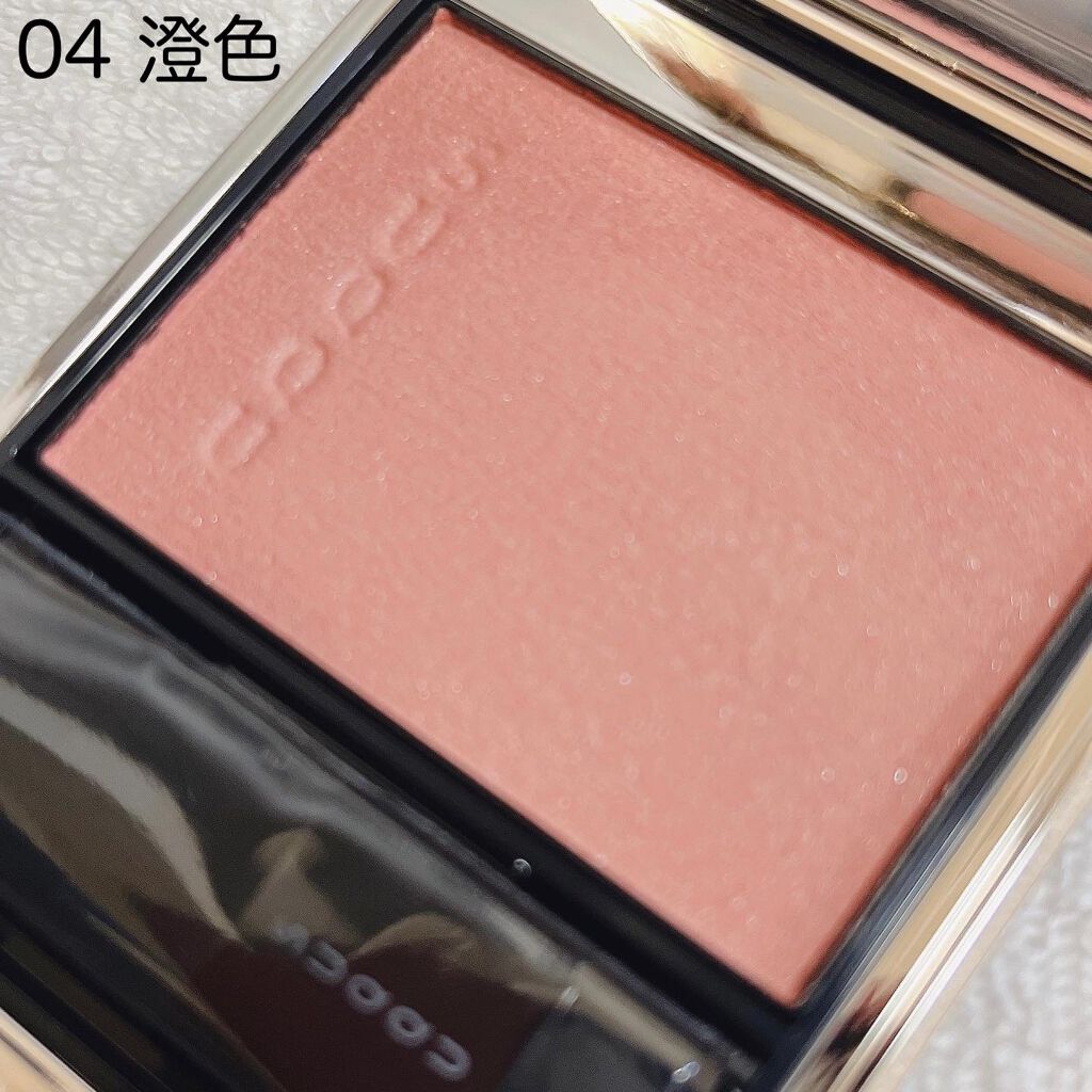 メルティング パウダー ブラッシュ/SUQQU/パウダーチークを使ったクチコミ（2枚目）