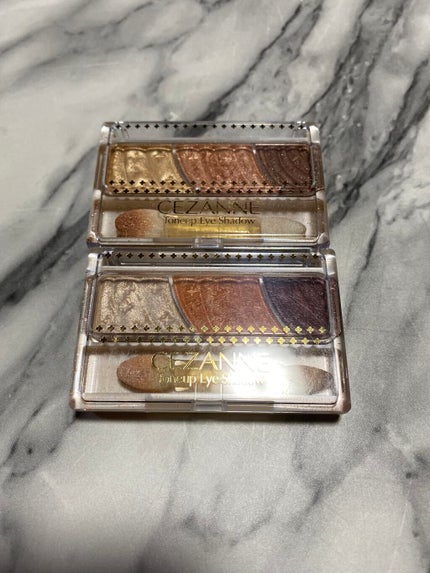 トーンアップアイシャドウ/CEZANNE/アイシャドウパレットを使ったクチコミ(2枚目)