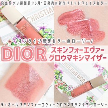 ディオールスキン フォーエヴァー グロウ マキシマイザー/Dior/ハイライトを使ったクチコミ（1枚目）