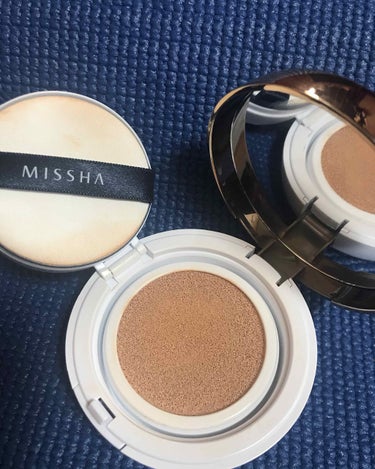 M クッション ファンデーション(モイスチャー)/MISSHA/クッションファンデーションを使ったクチコミ（2枚目）