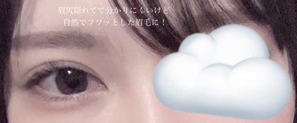 超細芯アイブロウ/CEZANNE/アイブロウペンシルを使ったクチコミ(3枚目)