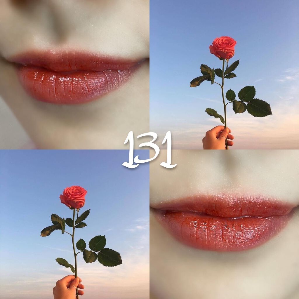 ルージュ ヴォリュプテ シャイン/YVES SAINT LAURENT BEAUTE/口紅を使ったクチコミ（2枚目）