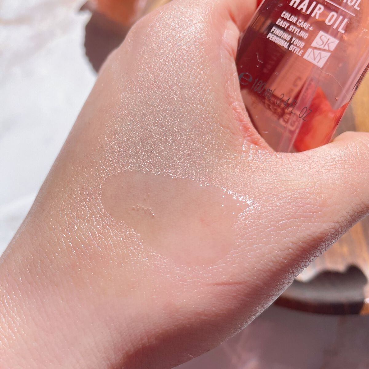 カラーコントロール ヘアオイル W/スティーブンノル ニューヨーク/ヘアオイルを使ったクチコミ(5枚目)