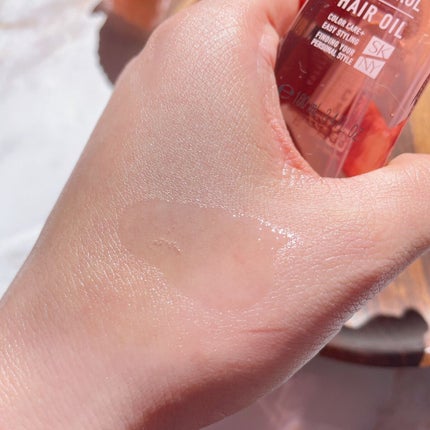 カラーコントロール ヘアオイル W/スティーブンノル ニューヨーク/ヘアオイルを使ったクチコミ(5枚目)