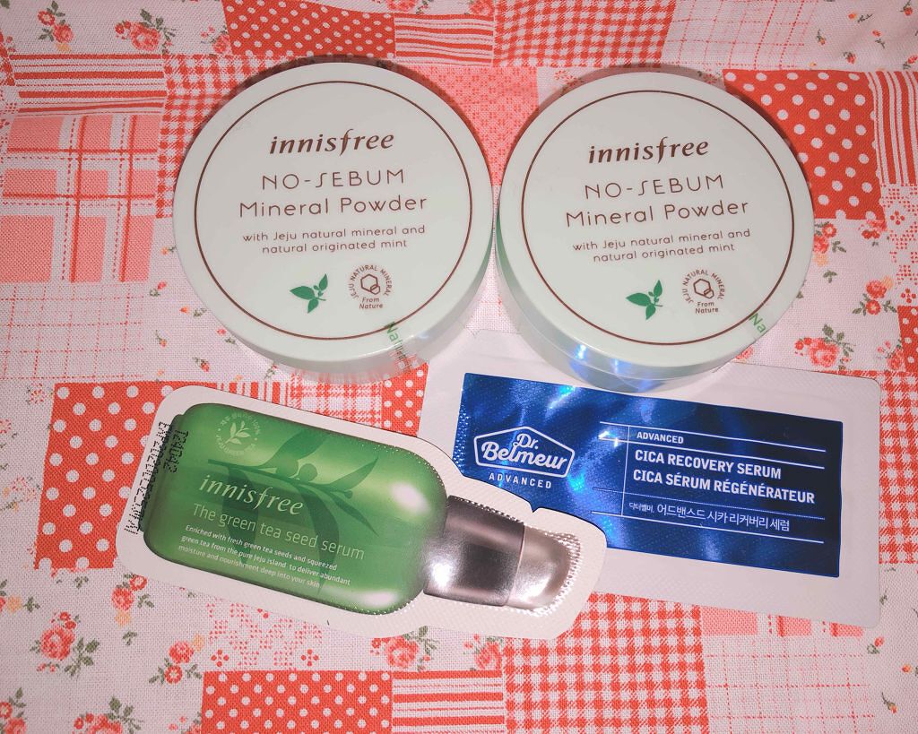 ノーセバム ミネラルパウダー/innisfree/ルースパウダーを使ったクチコミ(1枚目)