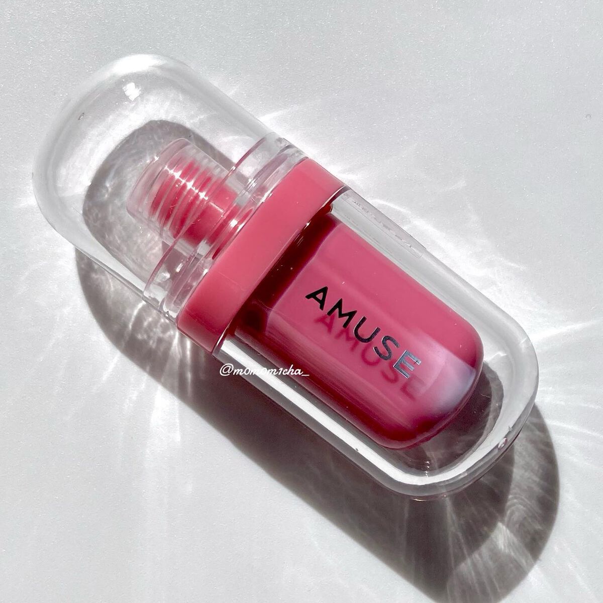 ジェルフィットティント/AMUSE/リップティントを使ったクチコミ（2枚目）