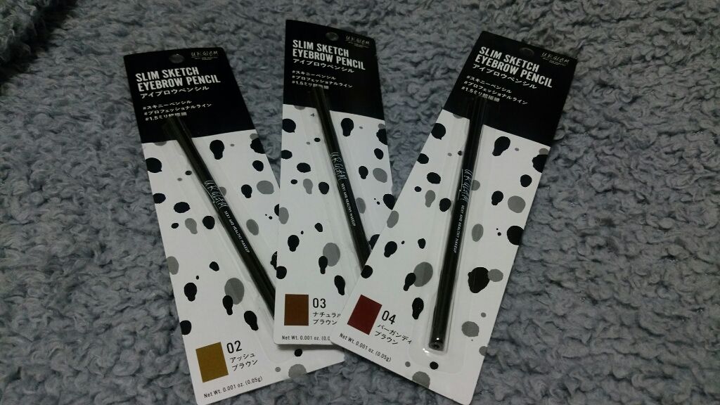 スリムスケッチアイブロウペンシル バーガンディブラウン/U R GLAM/アイブロウペンシルを使ったクチコミ（1枚目）