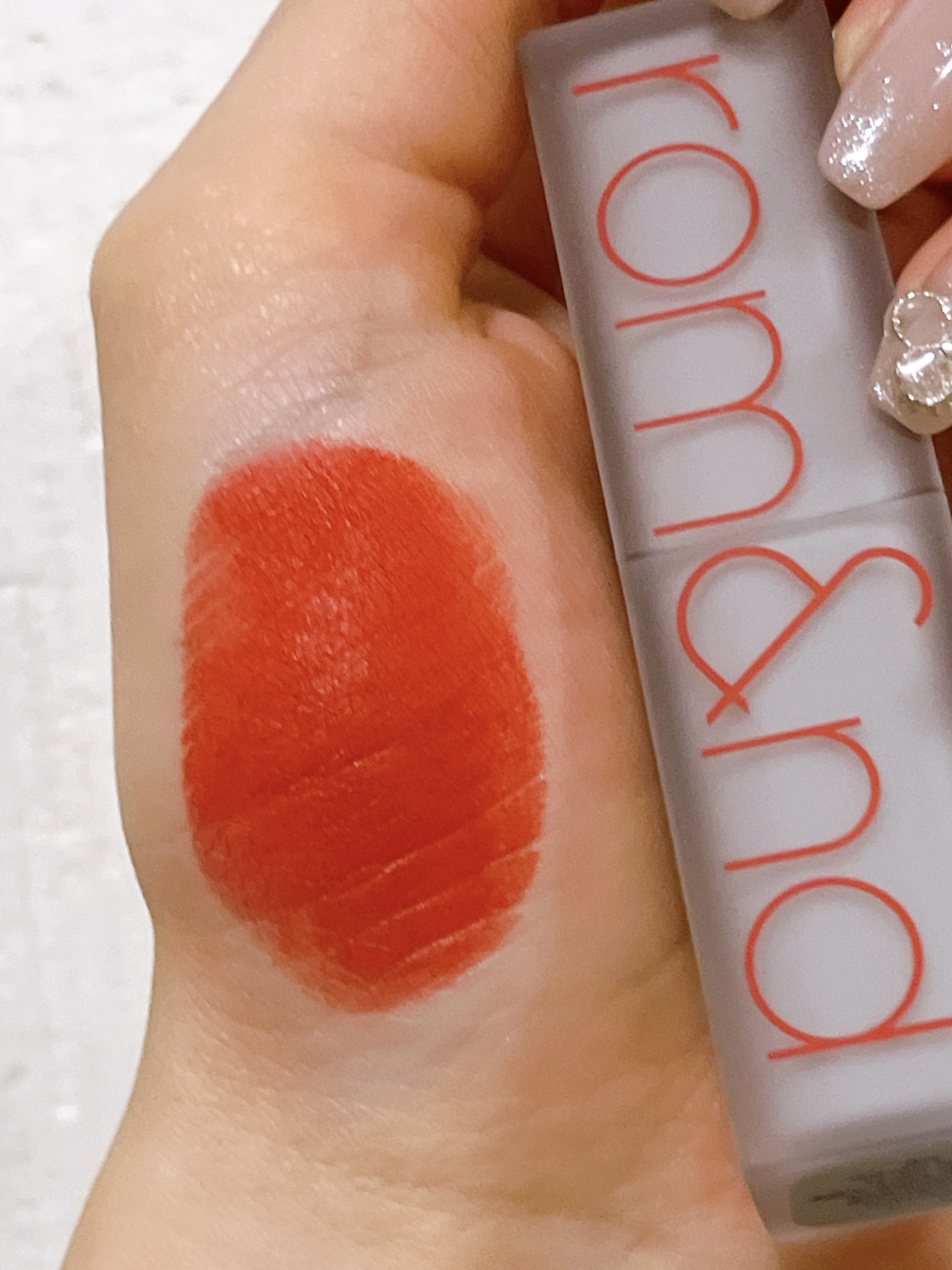 rom&nd ゼロマットリップスティックのクチコミ「⭐️ rom&nd
ゼロマットリップスティック
17レッドヒート

このリップはさらさらマット.....」（3枚目）