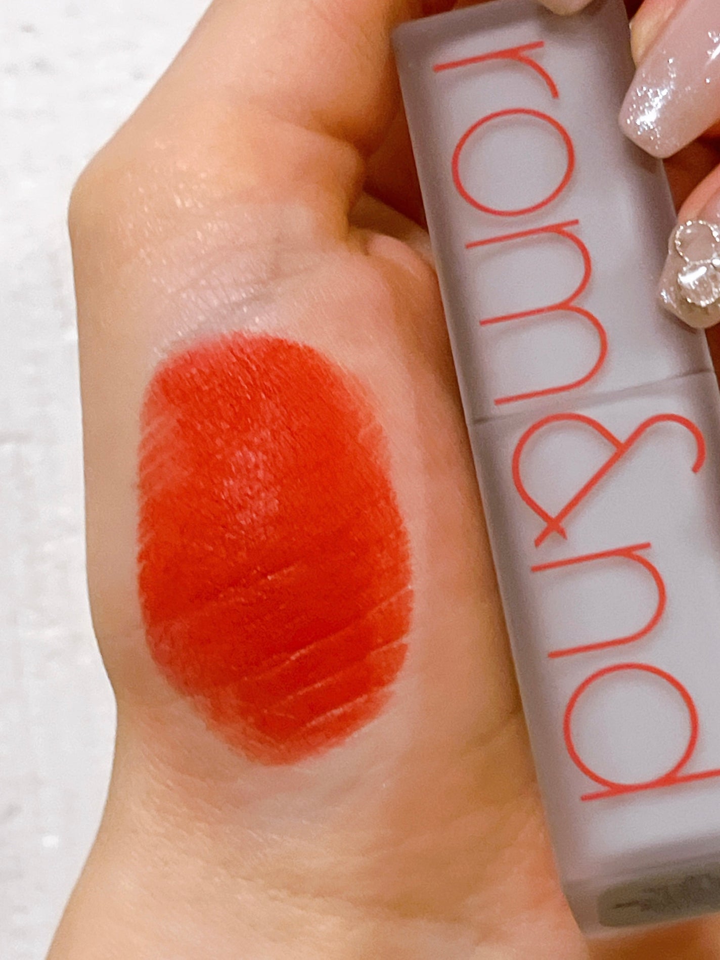 ゼロマットリップスティック/rom&nd/口紅を使ったクチコミ(3枚目)