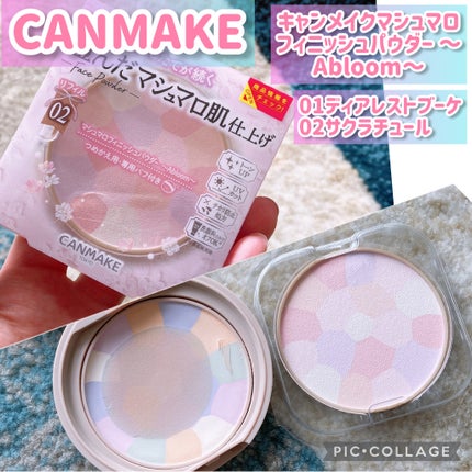 マシュマロフィニッシュパウダー ~Abloom~/キャンメイク/プレストパウダーを使ったクチコミ(1枚目)