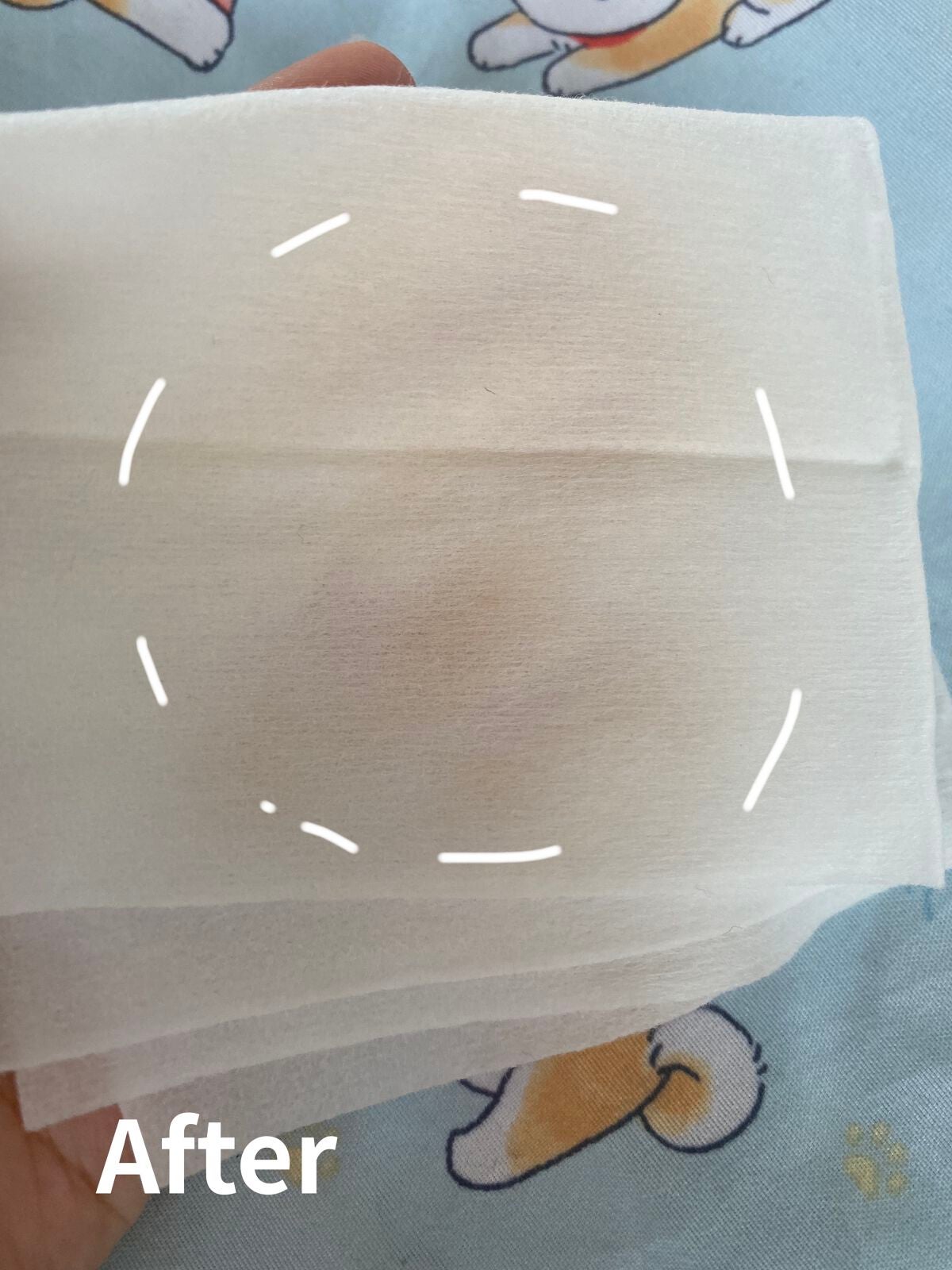 ブラシクレンジングシート/U R GLAM/その他を使ったクチコミ(3枚目)