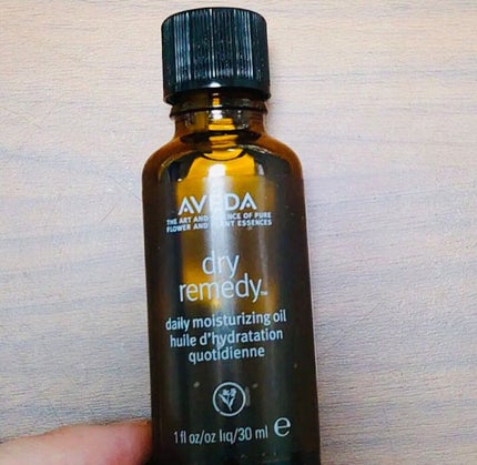 ドライレメディー シリーズ デイリー モイスチュア オイル/AVEDA/ヘアオイルを使ったクチコミ(1枚目)