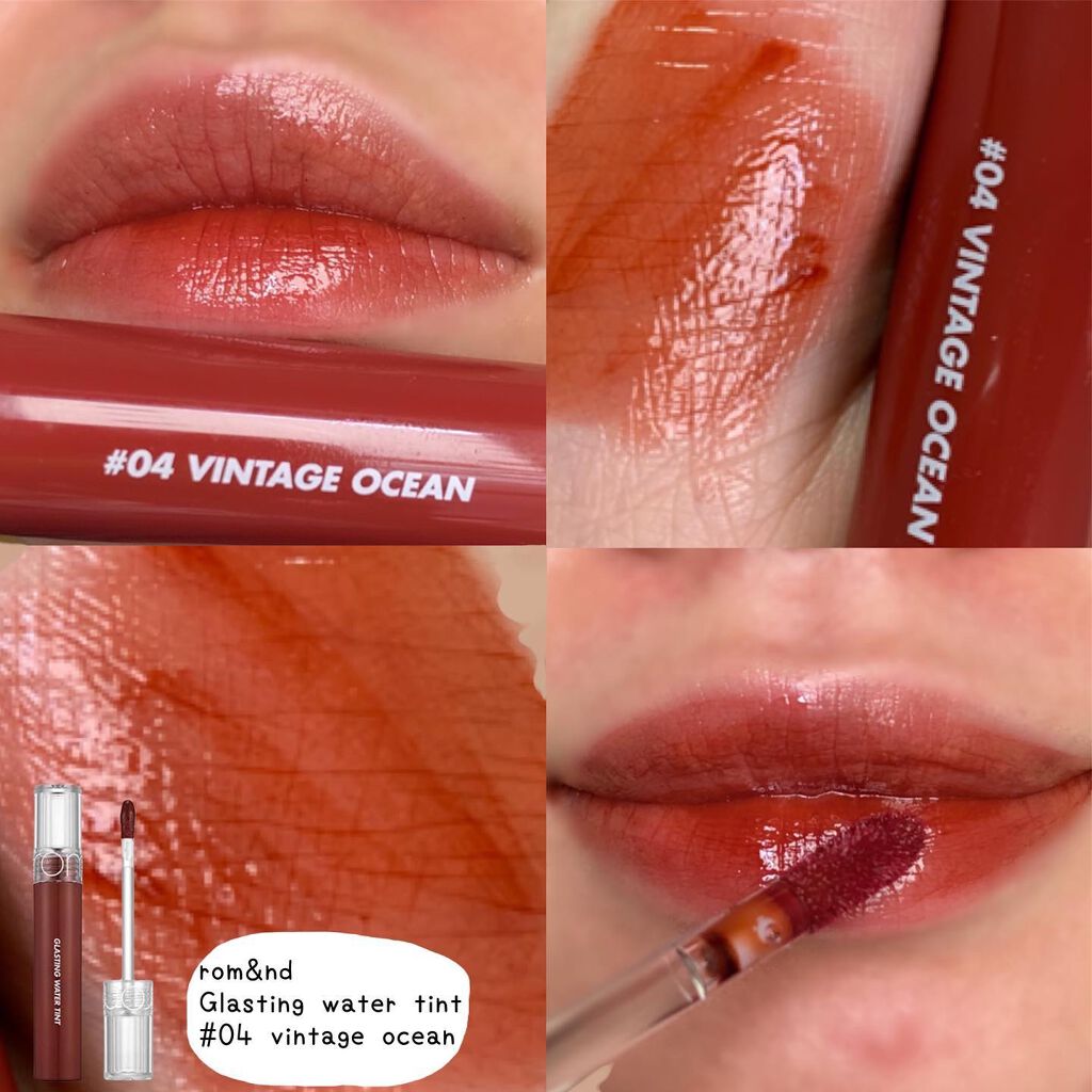 グラスティングウォーターティント/rom&nd/リップティントを使ったクチコミ(1枚目)