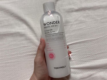 Wonder Ceramide Mochi Toner（トニーモリーワンダーCモチトナー）/TONYMOLY/化粧水を使ったクチコミ（1枚目）