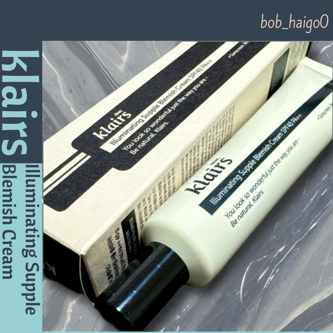 イルミネーティングサプルブレミッシュクリーム(40ml)/Klairs/化粧下地を使ったクチコミ（1枚目）